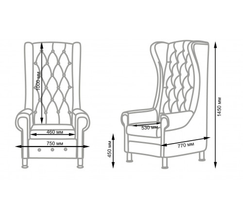 Педикюрное кресло ТРОН с подиумом