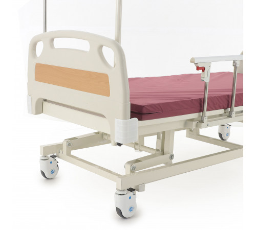 Кровать механическая E-31 (РМ-3014Н-02/Д-02/Д-03) (3 функции) с растоматом и полкой