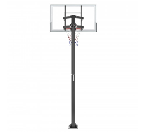 Баскетбольная стойка стационарная UNIX Line B-Stand-PC 54"x32" R45 H230-305 см