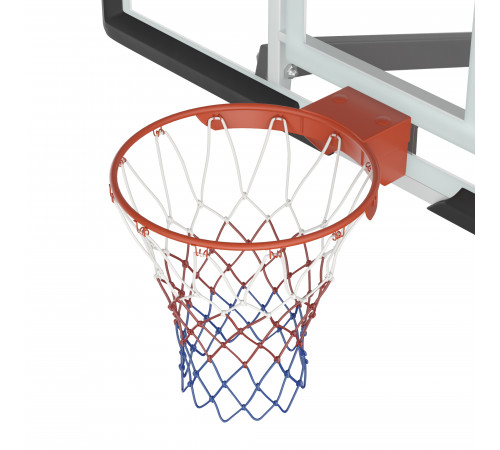 Баскетбольная стойка стационарная UNIX Line B-Stand-PC 72"x42" R45 H230-305 см