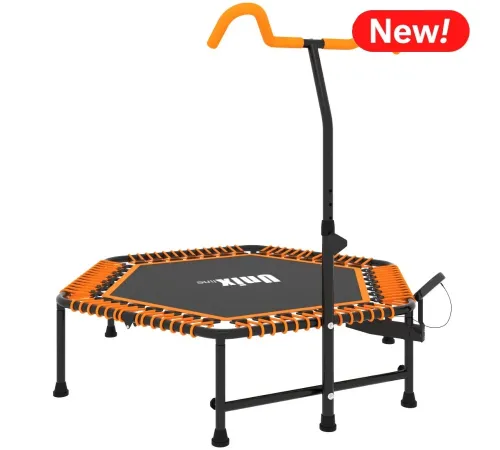 Батут UNIX Line FITNESS PRO (130 cm) с ручкой