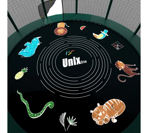 Батут UNIX Line SUPREME GAME 8 ft