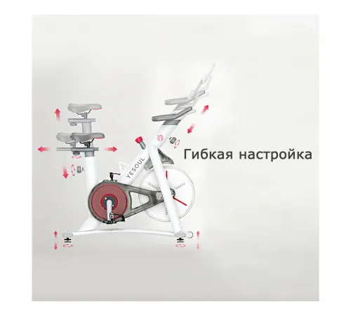 Велотренажер Yesoul S3 PRO WHITE