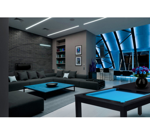 Бильярдный стол Лофт шпон