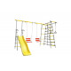 Детский спортивный комплекс для дачи ROMANA Богатырь Плюс - 2 (желтый/серый)