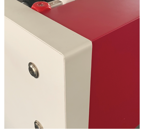 Игровой стол - футбол «Nine Star Iron Men» (151 x 82 x 42 см, красный)