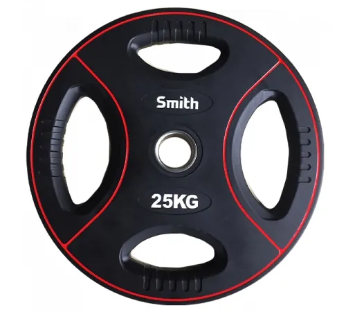 Диск для штанги Smith PUWP12-25 полиуретановый, 25кг