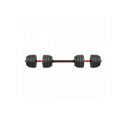 Гантели разборные с грифом, 40 кг. (2 шт. х 20 кг.) VictoryFit VF-DС400