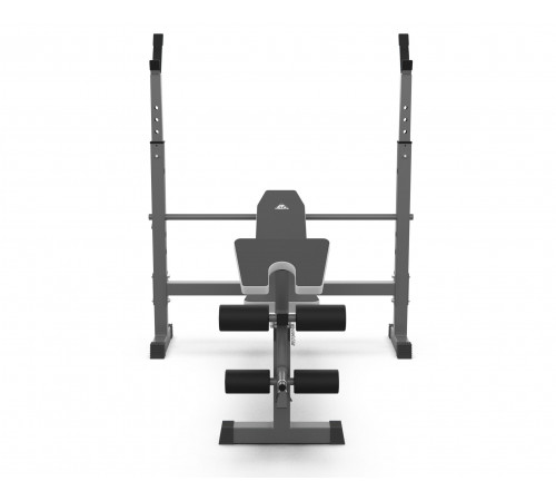 Скамья со стойками под штангу DFC D705