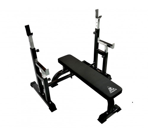 Скамья со стойками под штангу DFC DZ005FBB