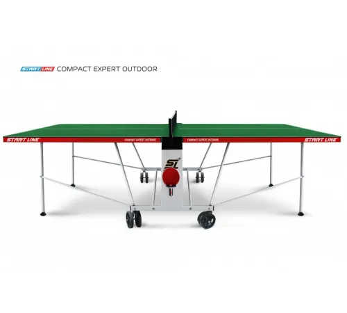 Всепогодный теннисный стол Compact Expert Outdoor green 