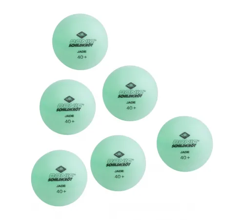 Мяч для настольного тенниса Glow in the dark, 6 шт