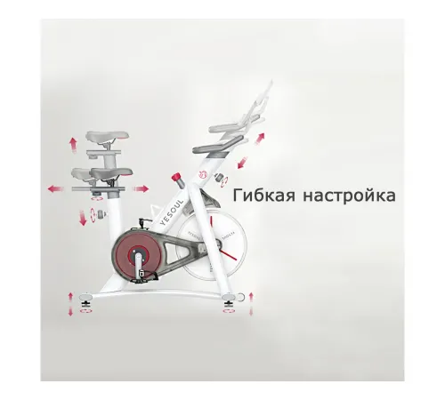Велотренажер Yesoul BS3-W PRO PLUS