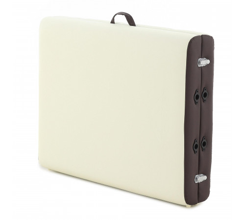 Массажный стол складной деревянный JF-AY01 2-х секционный (темная рама)