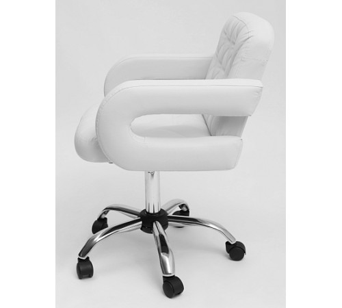 Кресло мастера Барбара, хром на колесах