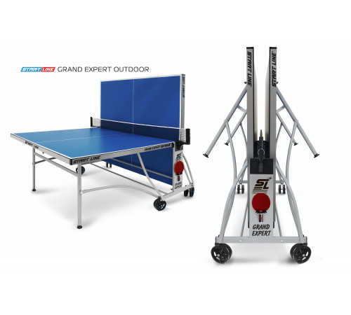 Теннисный стол GRAND EXPERT 4 Всепогодный Синий