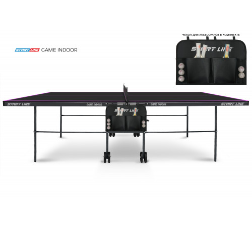 Теннисный стол Game с сеткой Black