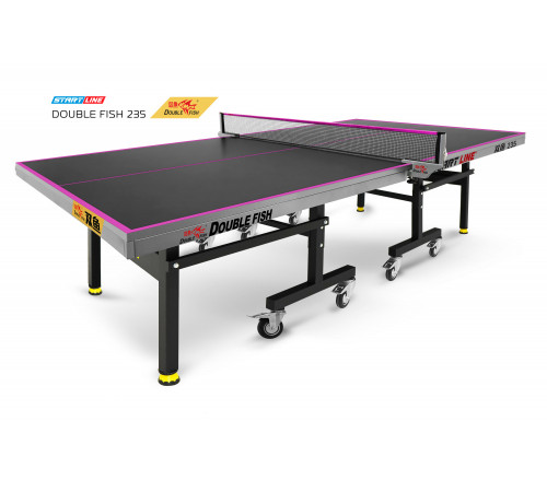 Стол теннисный Double Fish 235 черный