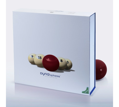 Шары Dynaspheres Prime Pyramid 67 мм Бордовый биток