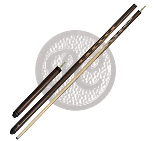 10-2У Кий "Классик 17-запильный с удлинителем" 2 РС, эбен