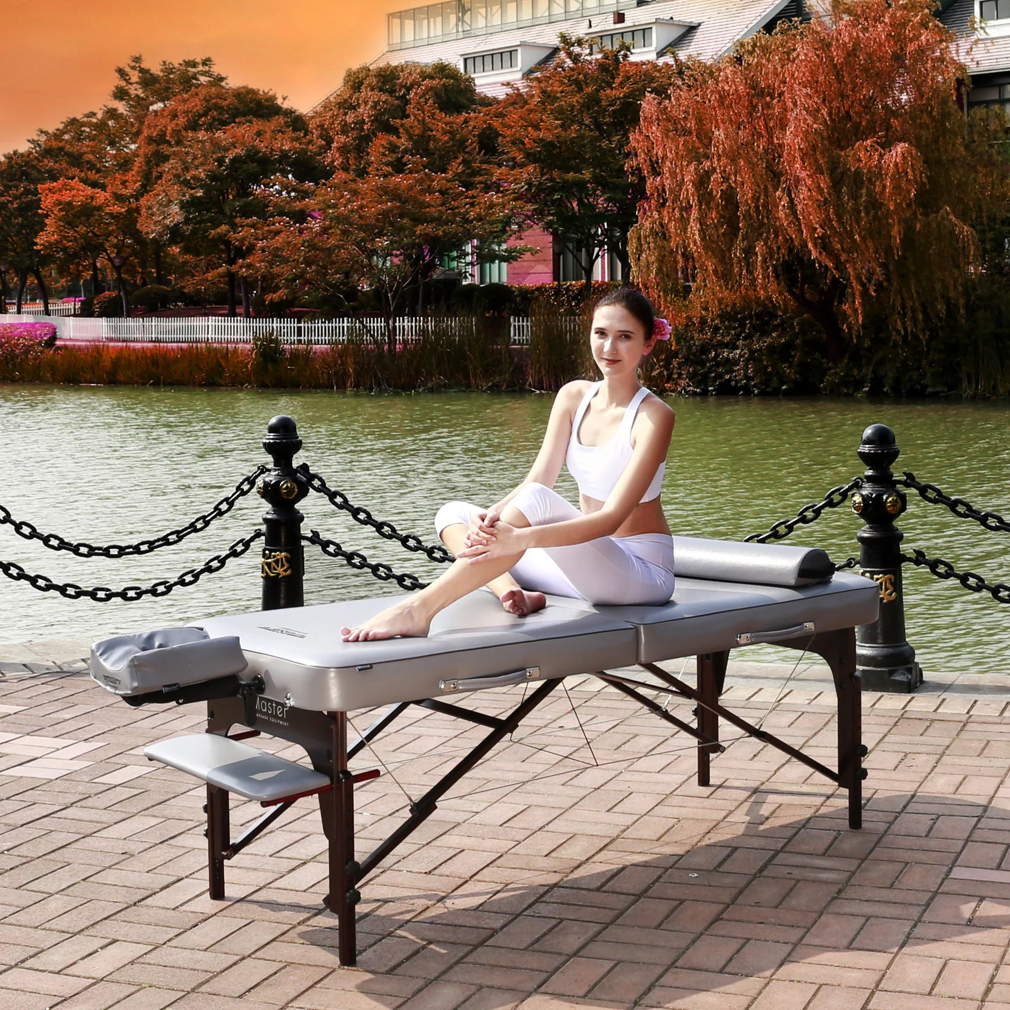 Массажный стол складной Master Montour LX (76 см)широкий